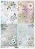 Insekt, Vogel, Blume, Blätter, Schmetterling, Libelle, Kolibri, Hintergrund, Wiese, Grün, Zeitung, fauna, flora, viejas postales, escritura a mano, insecto, pájaro, flor, hojas, mariposa, libélula, colibrí, fondo, pradera, verdor, periódico 